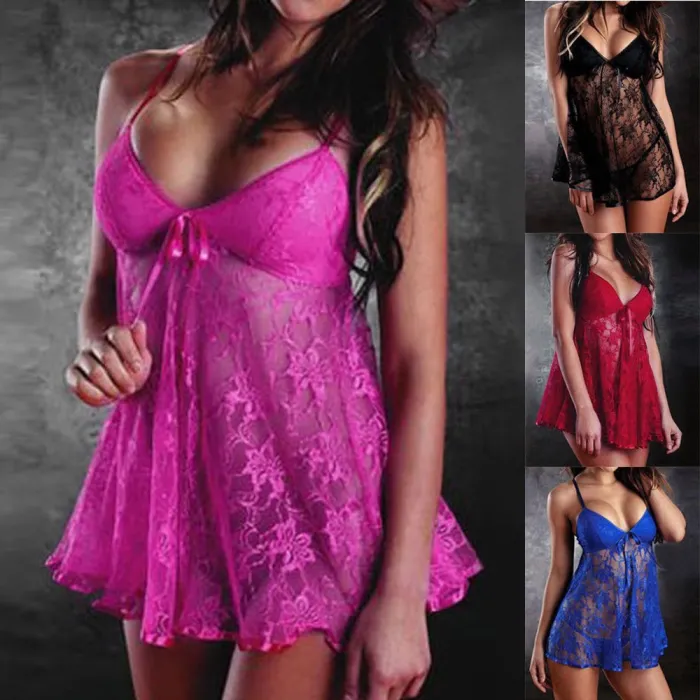 Sexy lingerie set - unipaita / thong - plus size