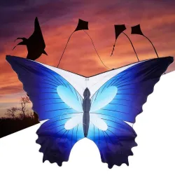 Butterfly hard-winged kite - nylon - utomhus - kites - barn - leksaker