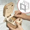 Creative DIY - 3D-aarrelaatikko - puinen palapeli - kokoonpanopakkaus - 123 kappaletta