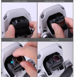 Kameralinsfilter - MCUV - ND4 - ND8 - ND16 - ND32 - mini drone