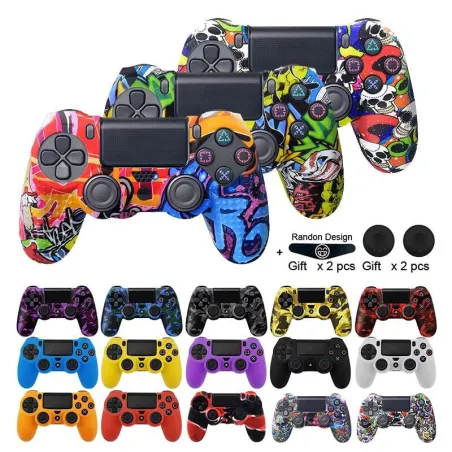 Silicone - gel rubber - case cover - sony playstation 4 - PS4 - controller case protection