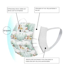 50 stuks - wegwerp antibacterieel medisch gezichtsmasker - mondmasker - 3-laags - unisexMondmaskers