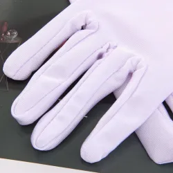 Luvas de spandex - elástica - prova uv - luvas curtas - mulheres