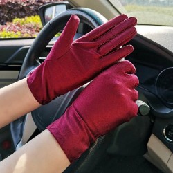 Spandex gloves - elastic - uv proof - short gloves - womenHandschoenen