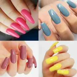 Gel nail - 7.5ml - gel UV - nail art - multi couleurs