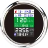 85mm - 6 i 1 - multifunktionell - digital mätare - gps - speedometer - 9-32V - bränslenivå - vattentemp - larm