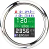 85mm - 6 in 1 - multifunktional - digital Messgerät - gps - Tacho - 9-32V - Kraftstoffspiegel - Wassertemp - Alarm