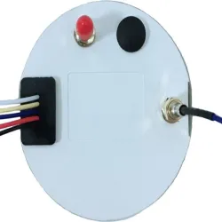 85mm - 6 i 1 - multifunktionell - digital mätare - gps - speedometer - 9-32V - bränslenivå - vattentemp - larm