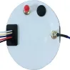 85mm - 6 i 1 - multifunktionell - digital mätare - gps - speedometer - 9-32V - bränslenivå - vattentemp - larm