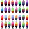 Température triple couleur 10ML - gel poli - nail art - uv led