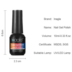 Température triple couleur 10ML - gel poli - nail art - uv led