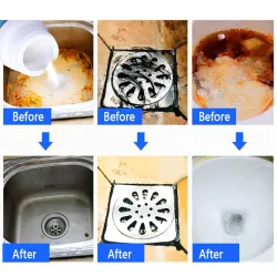 Sink drain - toilet - kitchen- dredging agent - bottle