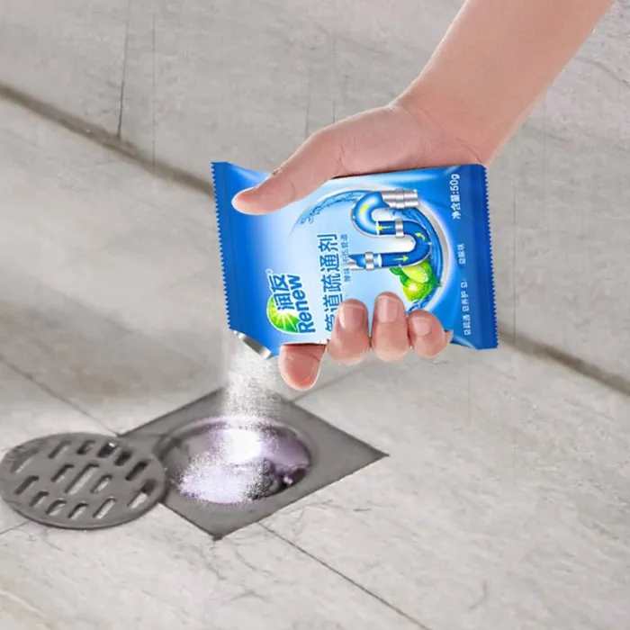 Sink drain cleaner - puhdistusjauhe - wc
