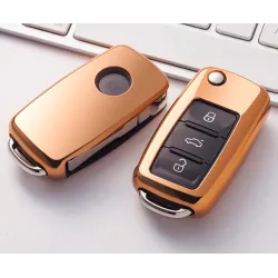 Keychain / bilnyckelfodral för Volkswagen VW Passat Golf Jetta Bora Polo Sagitar Tiguan