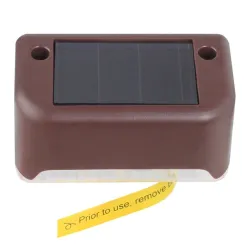 Apliques4 - 12 piezas - LED - solar - escalera / cerca / lámpara de pared - impermeable