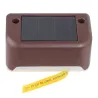 Apliques4 - 12 piezas - LED - solar - escalera / cerca / lámpara de pared - impermeable