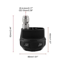 6 in 1 - Painepesukone - suutin - suihku - vesi