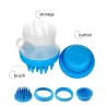 Pet cleaning brush - massage - silicone - bath- shower - accessories
