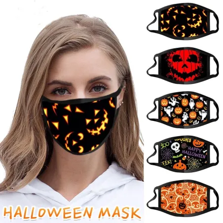 Suojelevat kasvot / suun maski - tuulivoima - pölysuoja - Halloween