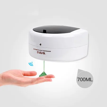 700ml - distributeur automatique de savon liquide mural - capteur infrarouge