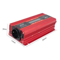 Display LCD - adattatore solare - doppia USB - 1500W - 2000W