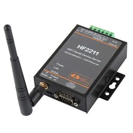HF2211 - RS232/RS485/RS422 - Module de convertisseur d'éthernet