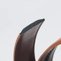 CinturónCinturón de cuero genuino con hebilla automática - rojo