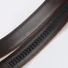 Todellinen nahkavyö automaattinen buckle - punainen