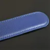 CinturónCinturón de cuero genuino con hebilla automática - azul