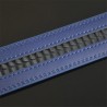 CinturónCinturón de cuero genuino con hebilla automática - azul