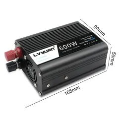 1000W - DC 12V AC 220V - kaksois USB mini-invertter - lataus adapteri - auton voltin muuntaja