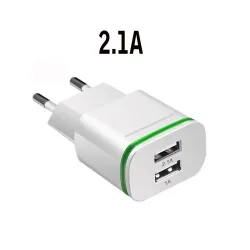 Universal USB laddare - 2 port / 4 port - LED ljus - multi port