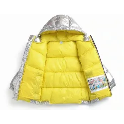 Giacca per bambini caldo con cappuccio - cotone - idrorepellente