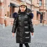 Veste d'hiver longue - chaude avec capuche - pour les filles