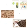 Cabello3 piezas - crecimiento del cabello líquido - esencia del jengibre - 7 días tratamiento