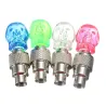 Partes de rueda2 piezas - coche / motocicleta / moto válvula de neumáticos tapa - bombilla LED de neón - cráneo