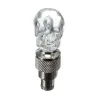Partes de rueda2 piezas - coche / motocicleta / moto válvula de neumáticos tapa - bombilla LED de neón - cráneo