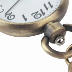 llaveroVintage reloj de bronce retro - llavero