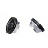 3 in 1 - fisheye - wide angle - macro - camera lens with clip for iPhone / Samsung