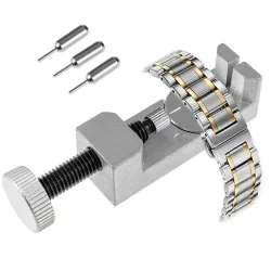 Professionell - klocka band & armband länkar remover - justerbar - med 3 metallstift