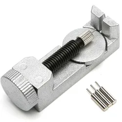 Professionell - klocka band & armband länkar remover - justerbar - med 3 metallstift