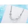 Elegant bracelet with cubes - silver 925