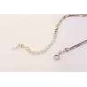 Elegant bracelet with cubes - silver 925