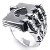 Claw holding poker cards - sormus - metalli