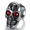 Gothic skull ring - stainless steelRings