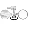 2Pcs - Specchio Moto Universale - Alluminio - Specchi laterali retrovisori