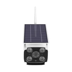 Seguridad de casaESCAM QF260 - WiFi - inalámbrico - IP67 - 1080P 2.0MP - energía solar - PIR - cámara de seguridad