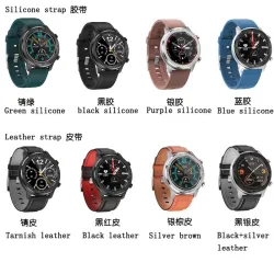 Smart Watch - Unisex - 1,3 tum Full Touch Screen - Pedometer - Vattentät - Hjärtfrekvens