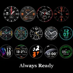 Smart Watch - Unisex - 1,3 tum Full Touch Screen - Pedometer - Vattentät - Hjärtfrekvens