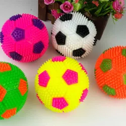 6.5cm - Jalkapallo - Led Glowing Football - Lapset
